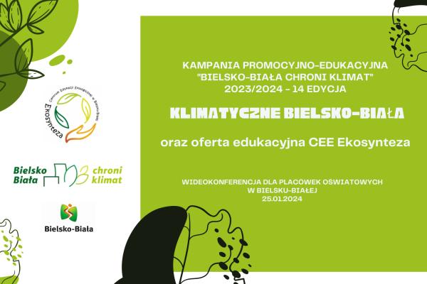  🌍📢 Wideokonferencja dla Edukatorów Ekologii! 🌱💡